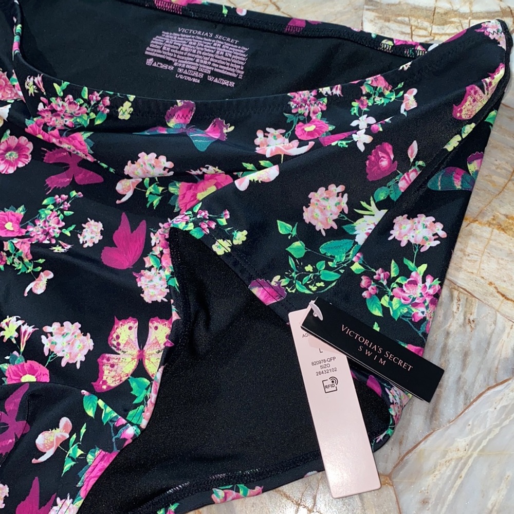 2 Pc Set VICTORIA SECRET Bombshell Super  Push-Up Swim Top 36C Botton Large - Picture 15 of 15